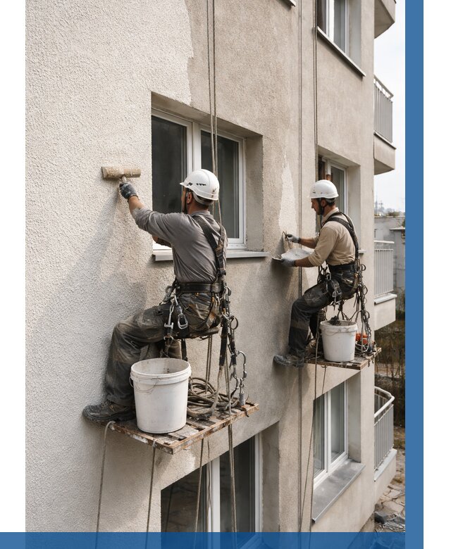 Нанесение короеда на фасад в Новоалтайске от 460 р. | ВЫСОТНИК-Нвл