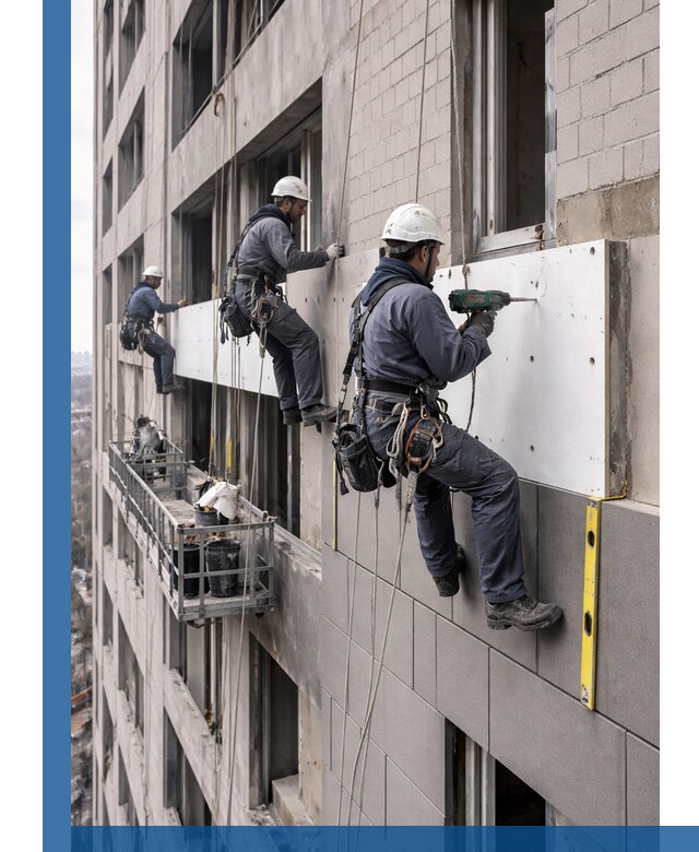 Монтаж фасадных термопанелей высокого качества в Новоалтайске