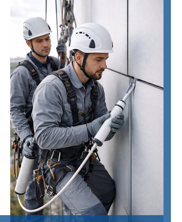 Герметизация швов вилатермом в Новоалтайске от 613 р. | ВЫСОТНИК-Нвл