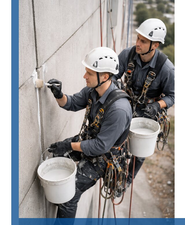 Противогрибковая обработка швов в Новоалтайске для фасадов и кровель