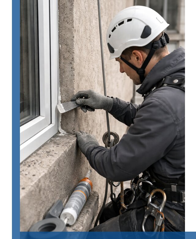 Герметизация монтажных швов окон в Новоалтайске с гарантией качества