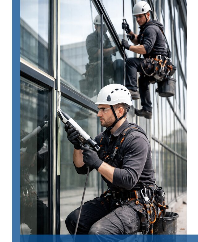 Герметизация витражных швов в Новоалтайске для зданий и фасадов