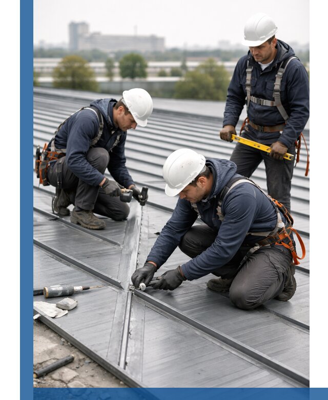 Ремонт фальцевой кровли в Новоалтайске срочно и качественно