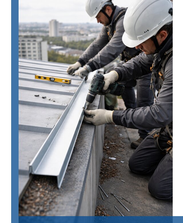 Монтаж капельника на кровле в Новоалтайске с гарантией качества