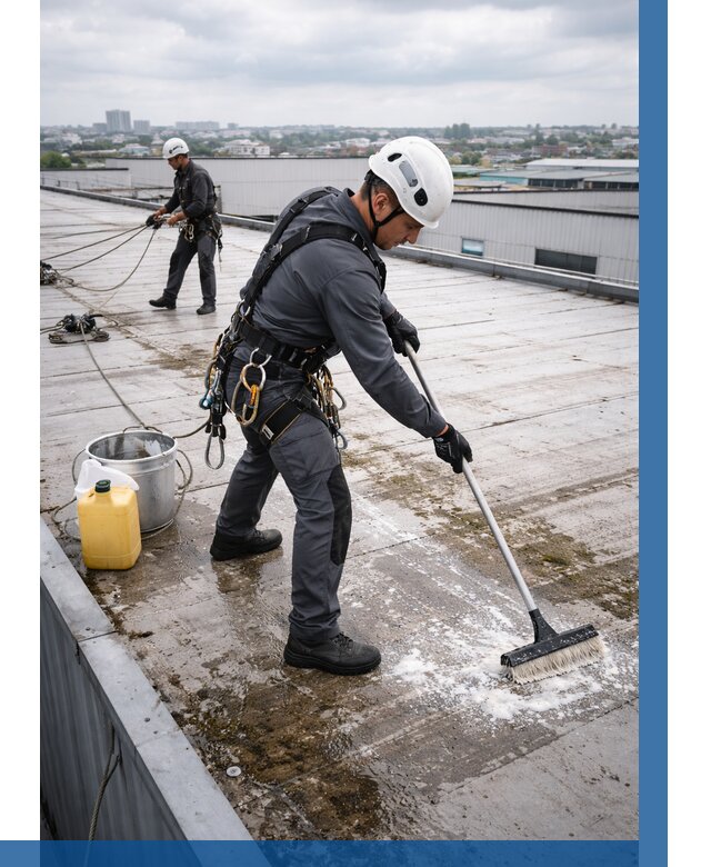 Очистка крыши по графику в Новоалтайске от 7668 р. | ВЫСОТНИК-Нвл