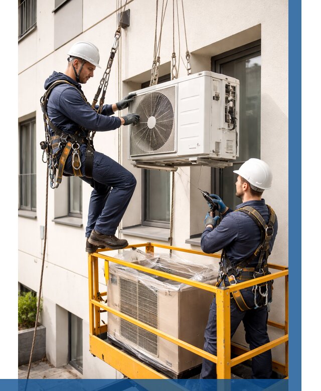 Демонтаж внешнего блока кондиционера в Новоалтайске от 3578 р. | ВЫСОТНИК-Нвл