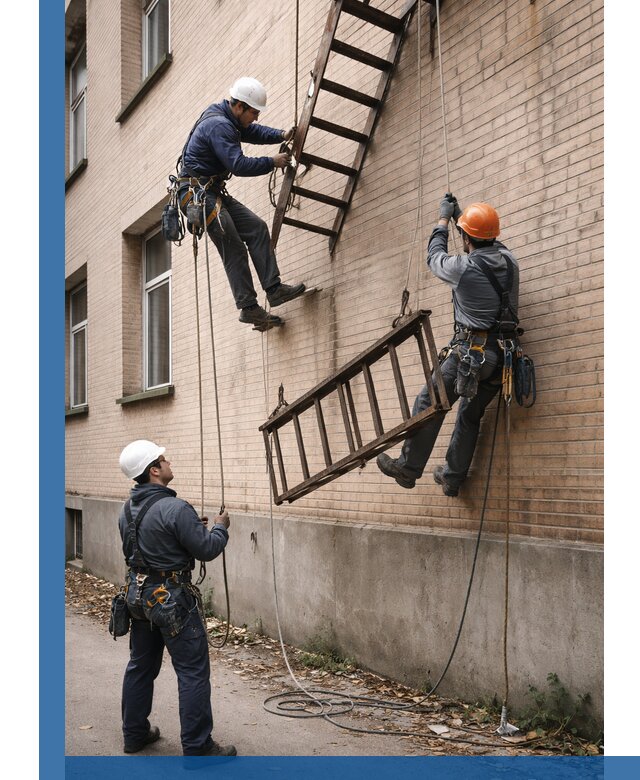 Демонтаж пожарной лестницы в Новоалтайске быстро и безопасно
