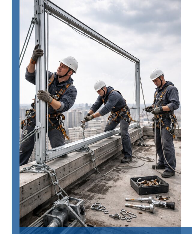 Монтаж крышных рекламных конструкций под ключ в Новоалтайске