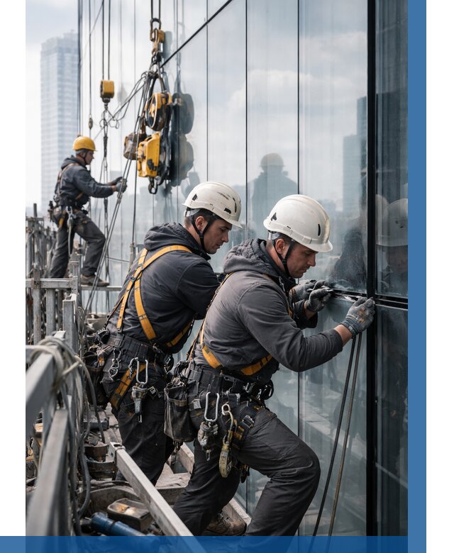 Структурное остекление фасадов в Новоалтайске от 9713 р. | ВЫСОТНИК-Нвл