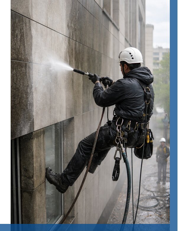 Гидроструйная очистка поверхностей в Новоалтайске от 869 р. | ВЫСОТНИК-Нвл