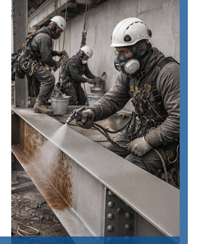 Антикоррозионная покраска металла в Новоалтайске от 716 р. | ВЫСОТНИК-Нвл