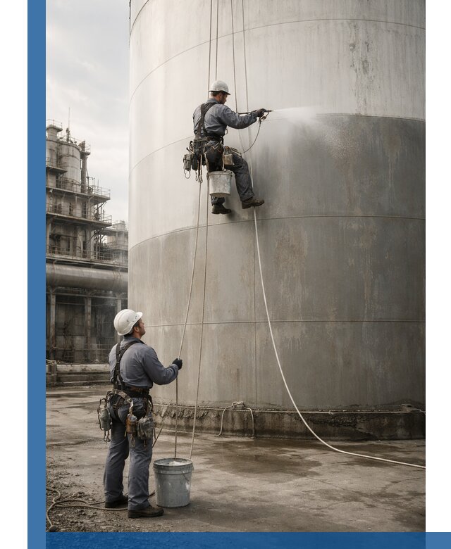 Покраска стальных резервуаров и емкостей в Новоалтайске профессионально