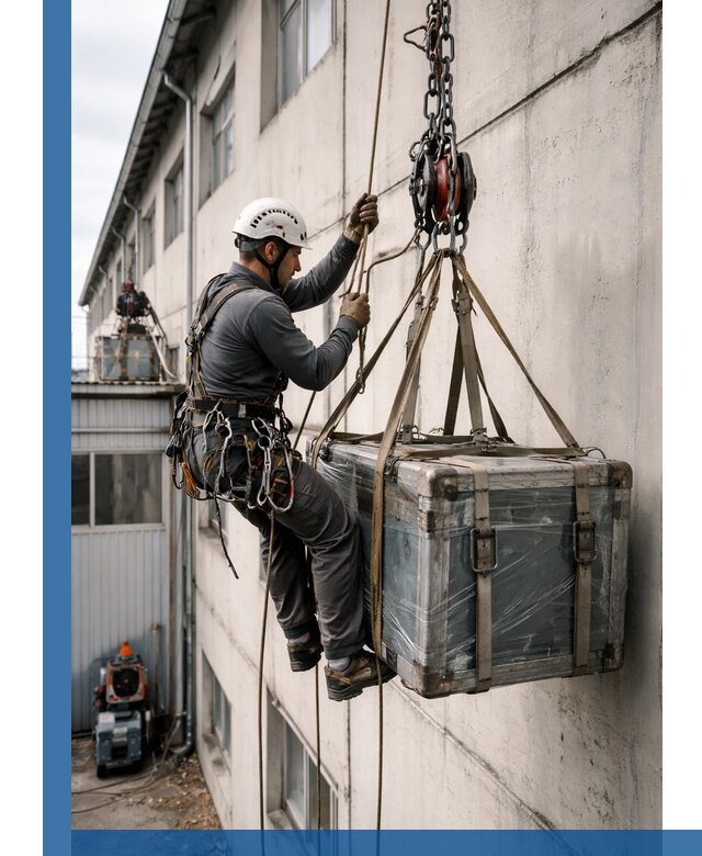 Подъем грузов на высоту в Новоалтайске для промышленных объектов