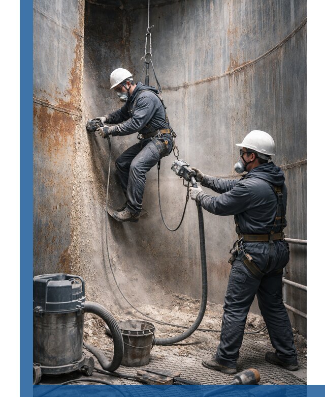 Зачистка силосов в Новоалтайске профессионально с выездом и гарантией