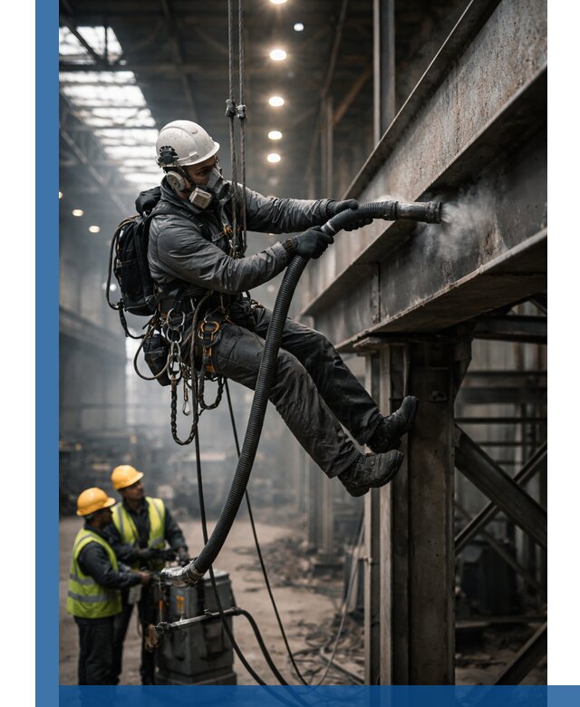 Обеспыливание конструкций в цехах промышленного производства в Новоалтайске