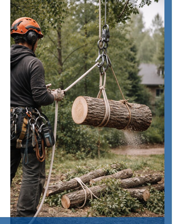 Валка деревьев частями в Новоалтайске от 7668 р. | ВЫСОТНИК-Нвл