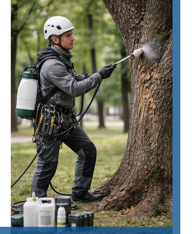 Обработка деревьев от вредителей в Новоалтайске от 4601 р. | ВЫСОТНИК-Нвл