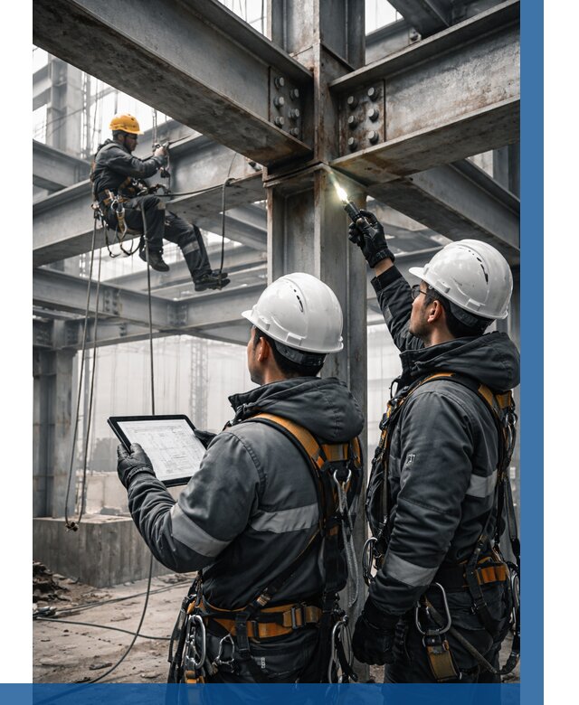 Обследование металлоконструкций в Новоалтайске от 5623 р. | ВЫСОТНИК-Нвл